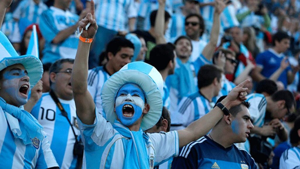 Hinchas argentinos